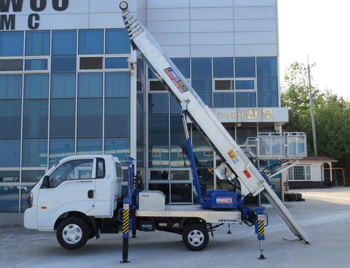 Ladder Lift Truck - JINWOOSMC. CO. LTD 